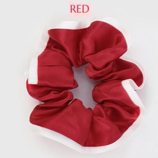 Modern 100% Silk Silhouette Hair Scrunchies