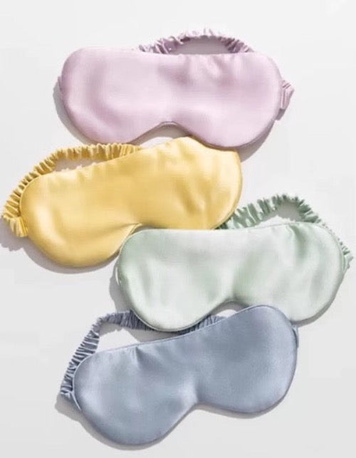 100% Silk Sleeping Mask-22mm-Plain Colors-Oversize