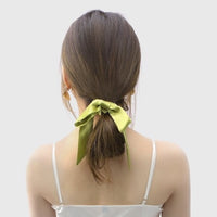 100% Silk Hair Scrunchie Butterfly Bowtie-19mm-One set of 2