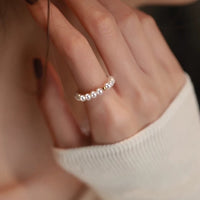 Elegant Pearl Beads Rings-Stretchable