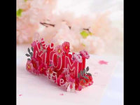 3D Gift Card for Mum-Mother's Day Gift Card