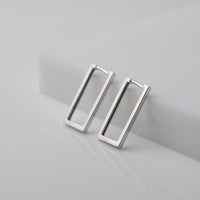 Minimalist Square Hoop Earrings