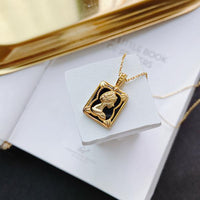 Queen Portrait Pendant Necklace